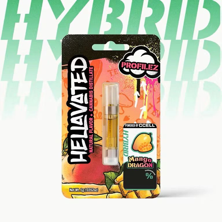 Hellavated - Hellavated Profilez Mango Dragon Cartridge 1g Main Image