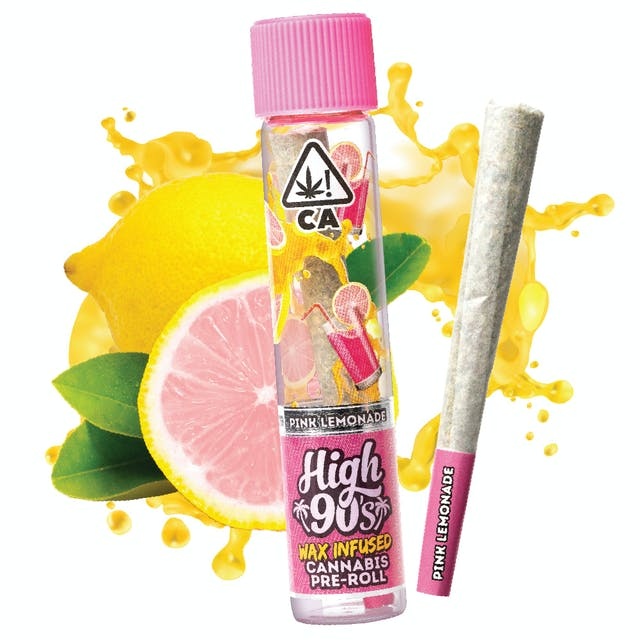 High 90's Pink Lemonade PreRoll 1.2g Los Alamitos Dispensary Menu