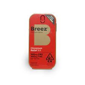 Cinnamon - Relief 1:1 - Tincture Spray (CBD:THC) - Breez