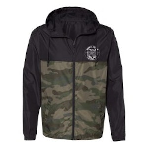 MARY ALICE - MARY ALICE - Apparel - Circle City Camo Wind Breaker Jacket - XL