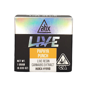 ABX | Papaya Punch | 1g Live Resin