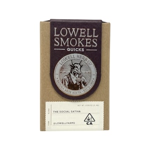LOWELL QUICKS: THE SOCIAL SATIVA 3.5G PRE-ROLL PACK