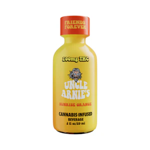 Uncle Arnies - Uncle Arnie's - 100mg 2oz Shot - Sunrise Orange