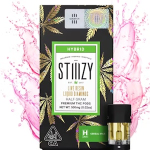 STIIIZY - [STIIIZY] Liquid Diamonds Pod - 0.5g - Cereal Milk (H)