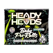 Blue Nerdz (H) 34.23% THC | Heady Heads |7g 14Pk Baby pre rolls