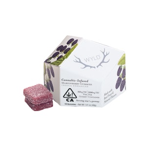 WYLD - Marionberry Indica Gummies | 100mg | WLD