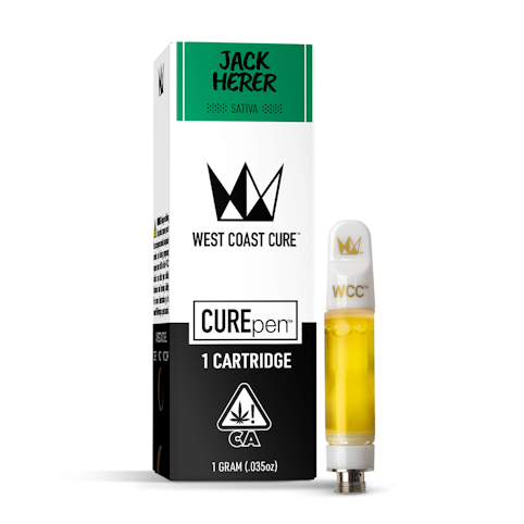 WEST COAST CURE - Jack Herer CUREpen Cartridge - 1g