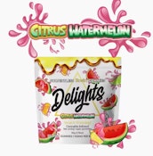 Delights Rosin Gummies/Citrus Watermelon/100mg/(I)