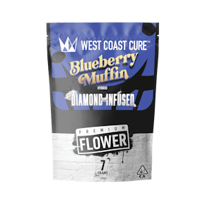 WCC | Diamond Infused Flower | Blueberry Muffin | 7g
