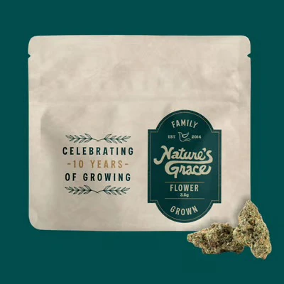 Nature's Grace - Nature's Grace | Signature 14g Popcorn | Frosted Mochi | 14g Main Image