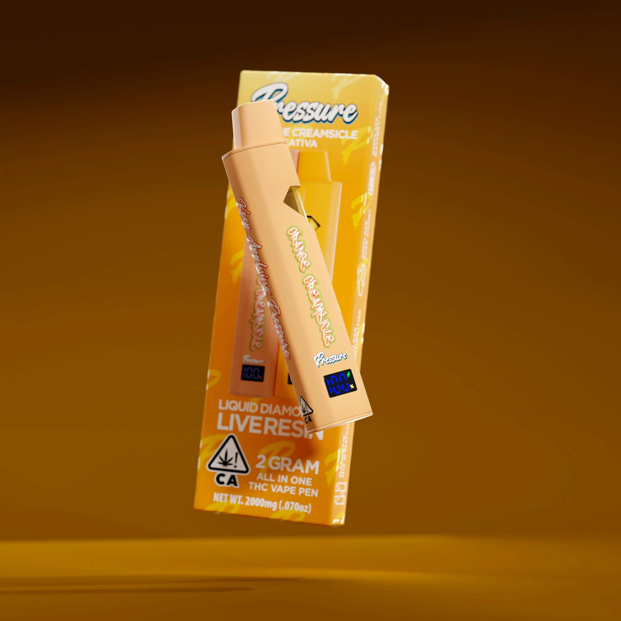 Pressure Extracts - Pressure Extracts - All In One - Orange Creamsicle - 1G Main Image
