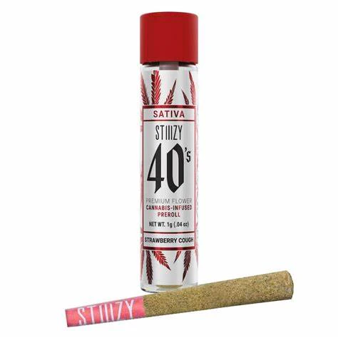 STIIIZY - Stiiizy - Strawberry Cough - 1g 40's Pre-Roll Main Image