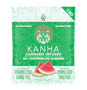 Kanha 20:1 CBD Watermelon Gummies