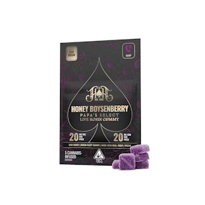 HEAVY HITTERS - [Heavy Hitters] CBN Gummies - 1:1 - Lights Out Midnight Cherry (I)