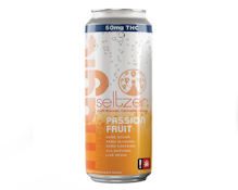 Passionfruit Seltzer Water, 50mg