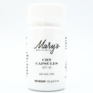 Mary's Medicinals  - CBN Capsules 300mg 30ct - Mary's Medicinal 