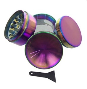 Sacred Roots - Chromium Crusher 40MM Rainbow Grinder PD #45991