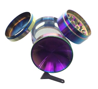 Sacred Roots - Chromium Crusher 50MM Rainbow Grinder PD #45992