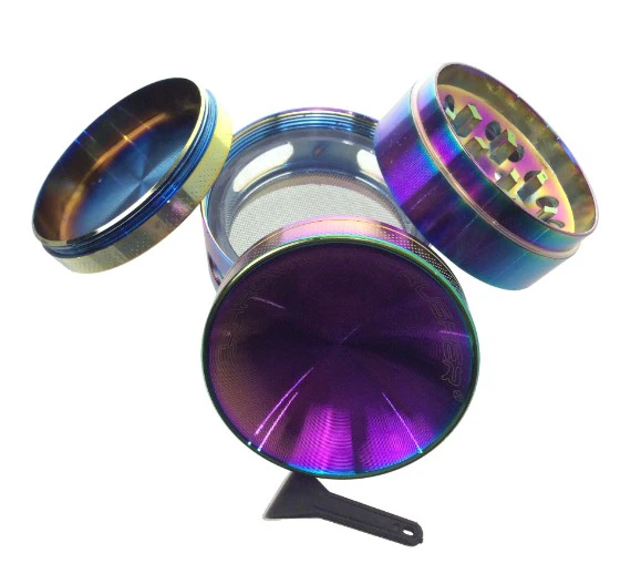 Sacred Roots - Chromium Crusher 50MM Rainbow Grinder PD #45992 Main Image