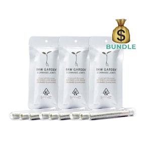 Raw Garden Infused Pre-roll Multipack Bundle [3x 1.5 g]