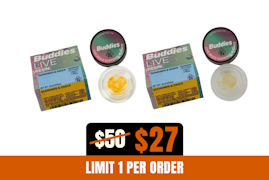 46% off 2g Buddies Live Resin Concentrate Bundle