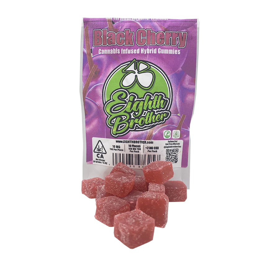 Eighth Brother - Eighth Brother Black Cherry Gummies 100mg Main Image