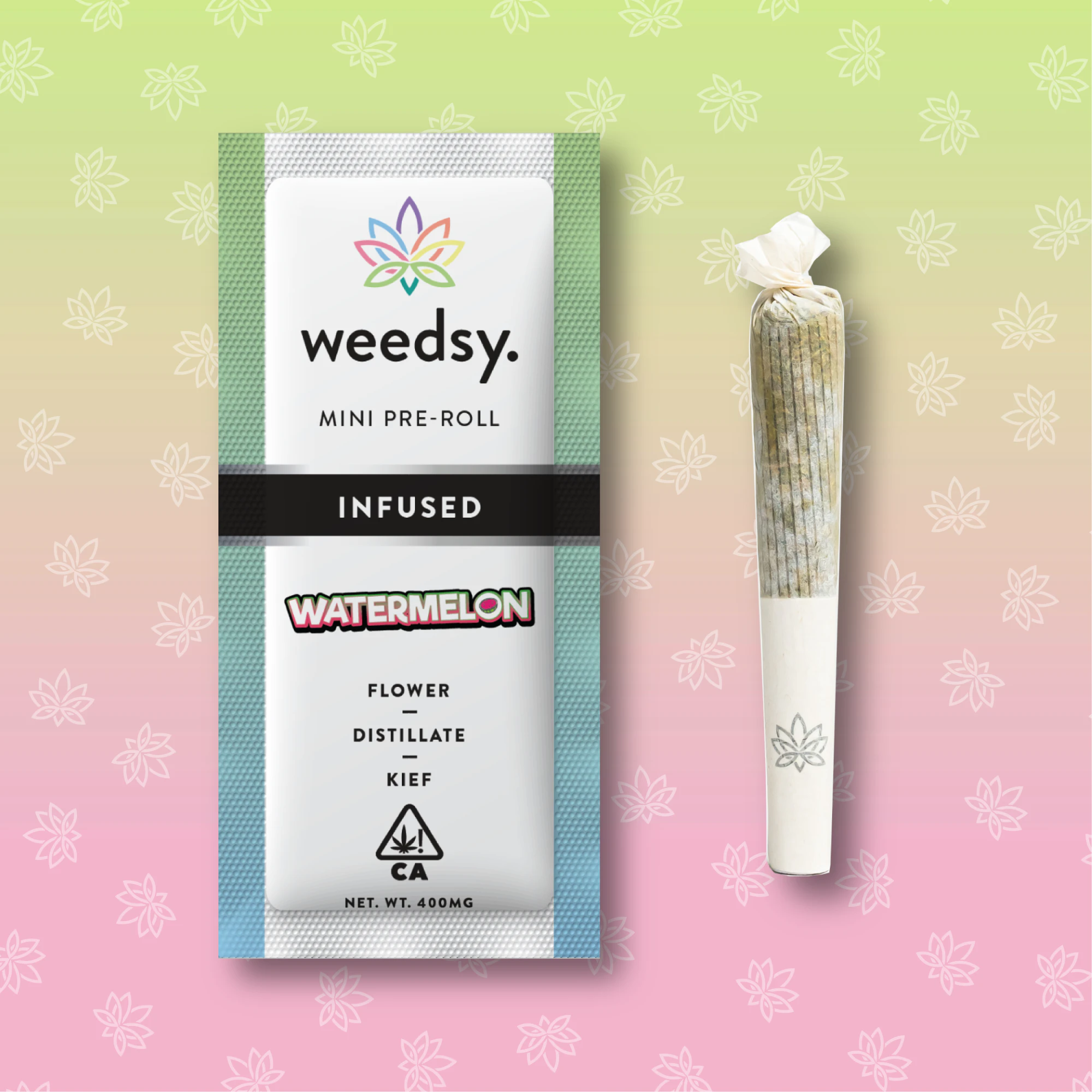 Weedsy - Weedsy Mini Pre-Roll Watermelon Main Image