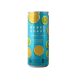 Rebel Coast - Rebel Coast - Cannabis Infused Seltzer - Lemon Lime - 10mg