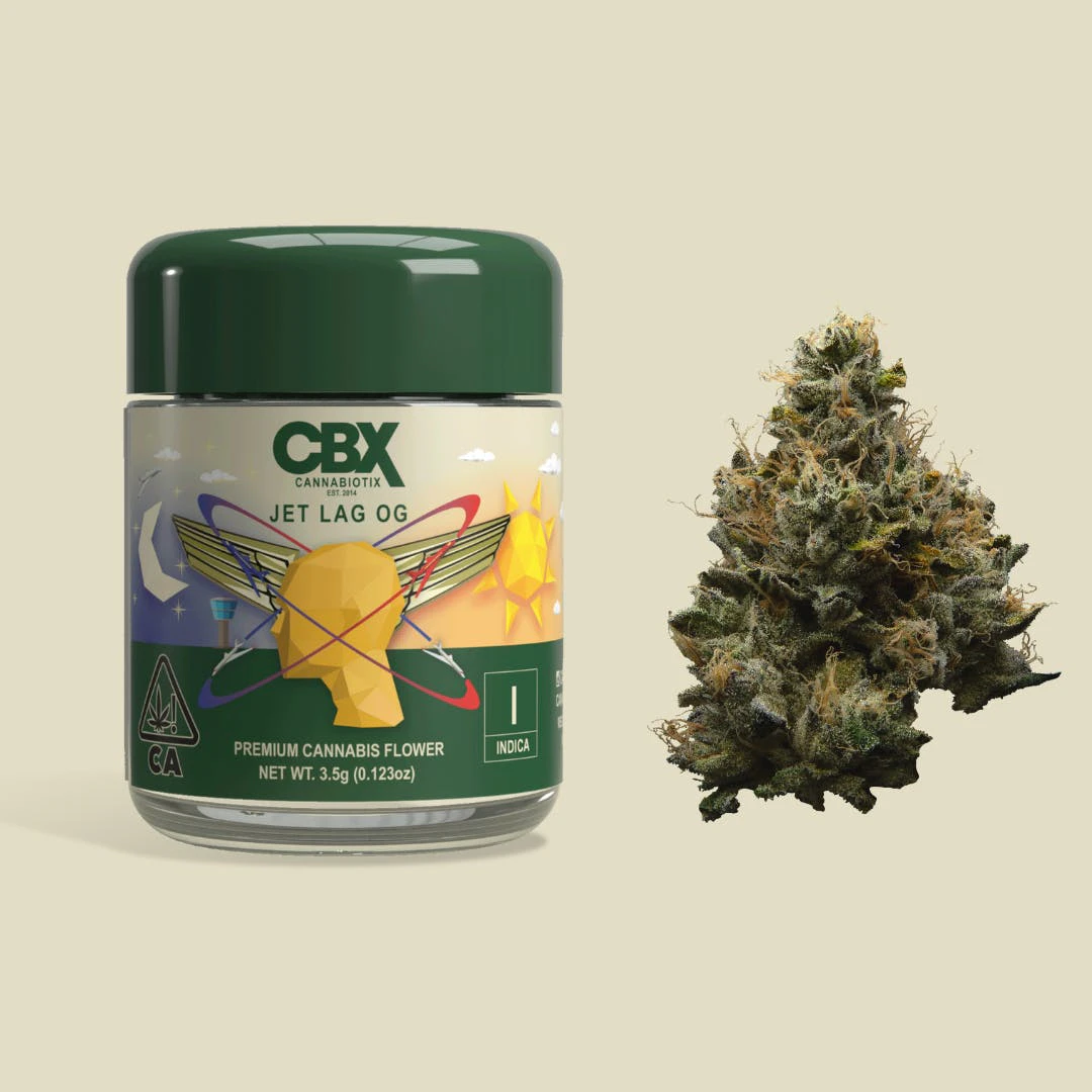 CBX: Cannabiotix - Cannabiotix - Indica - Jet Lag OG - (3.5g) Main Image