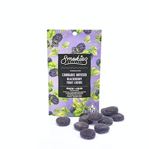 Smokiez Edibles - Smokiez Sweet Blackberry Fruit Chews 100mg