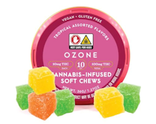 [MED] Ozone | Assorted Tropical | 100mg Soft Chews