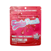 Kushy Punch - Indica Watermelon INDIVIDUAL GUMMIES 100MG