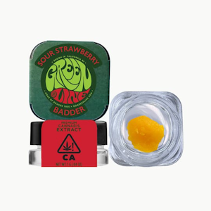 GREENLINE - GREENLINE | SOUR STRAWBERRY BADDER | EXTRACT | 1G