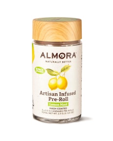 Almora Farm | Infused Pre Roll | Lemon Maui | .5g | 5pack