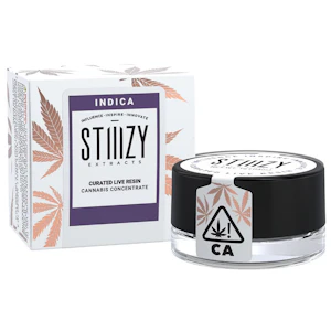 STIIIZY - CURATED LIVE RESIN - SPACE CAKE 1G - STIIIZY