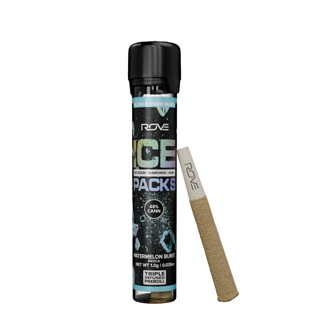 ROVE - Rove | Rosin + Diamond + Hash Infused Preroll | Watermelon Burst | 1g  Main Image