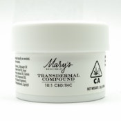 10:1 CBD:THC 330mg Transdermal Compound - Mary's Medicinals