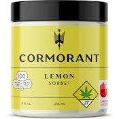 Cormorant | 4oz Lemon 1:1 Sorbet | DOH |  100mg THC/CBD
