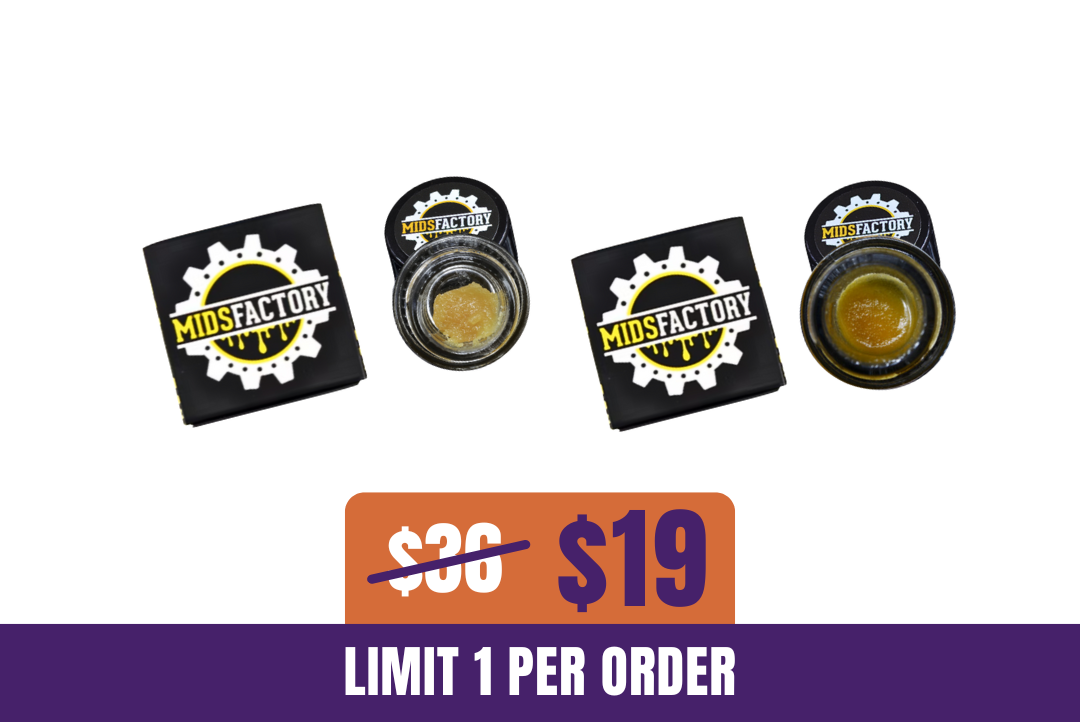 47% off 2g Mids Factory Cured Resin Bundle picture