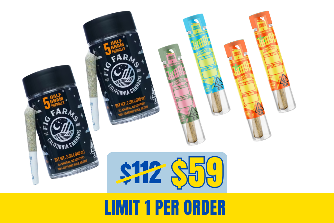 47% off 9g Grass Type Pre-Roll Bundle picture
