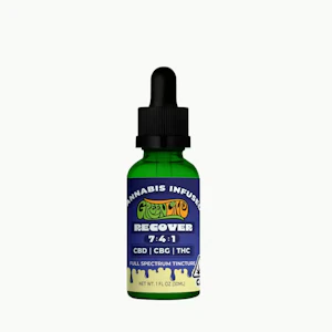 GREEN LINE - [Greenline] 30ml Recover Tinture - 780mg - 7:4:1 (CBD:CBG:THC) 
