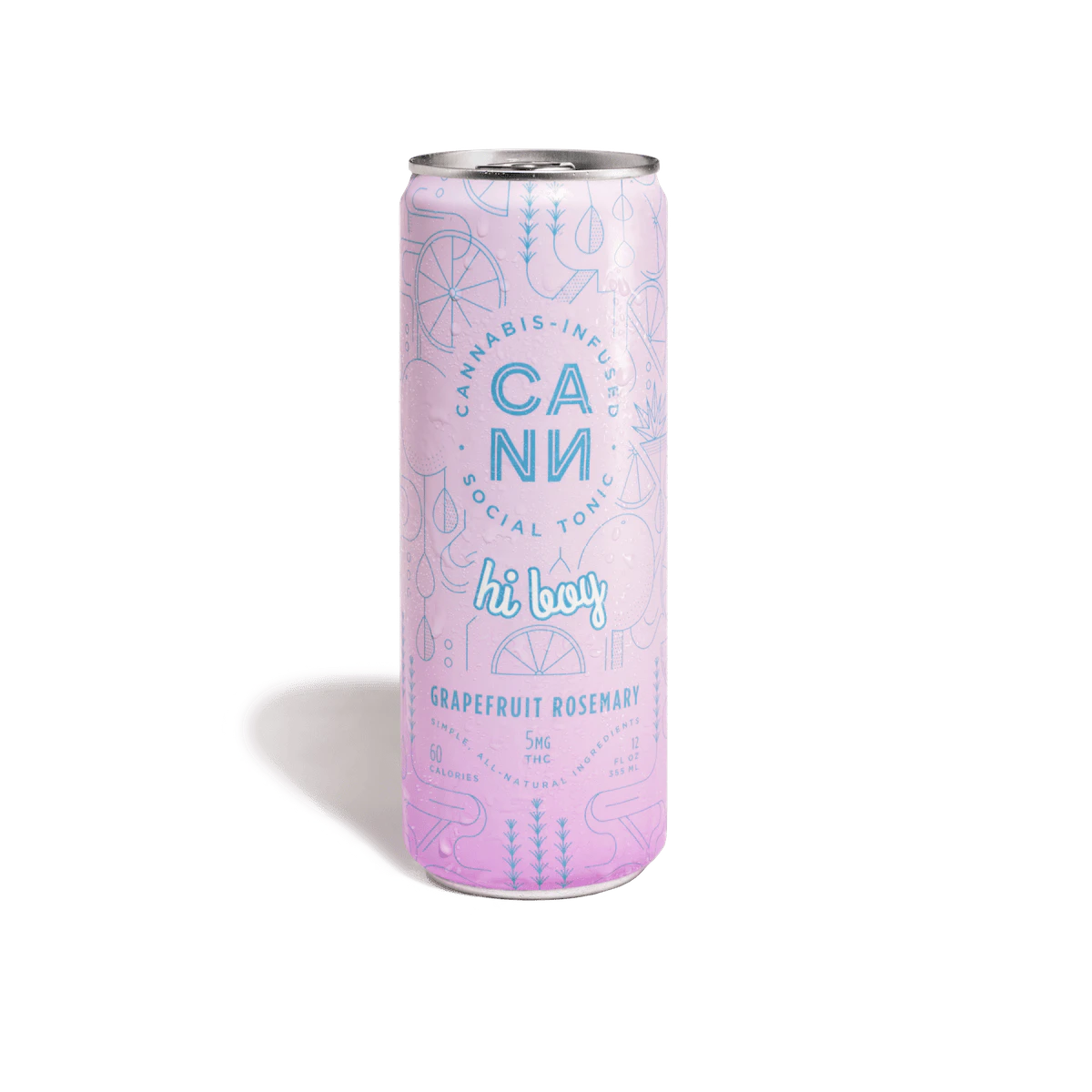 Cann - Cann - Grapefruit Rosemary Hi Boy - 10mg Main Image