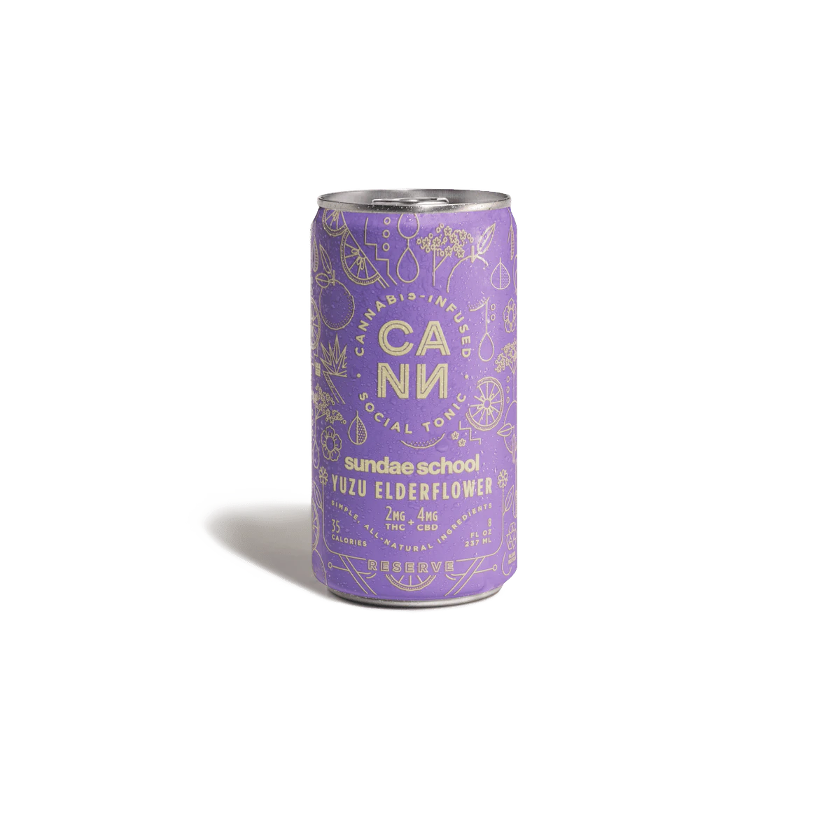 Cann - Yuzu Elderflower - 6pk - Social Tonic - CANN Main Image