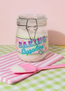 CANNA STYLE - Stash Jar - "Baking Supplies"