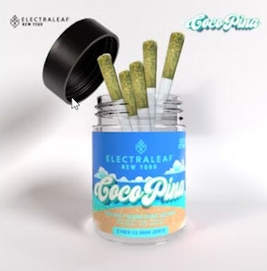 ELECTRALEAF - Electraleaf | Coco Pina  |5 Pack .5g Prerolls
