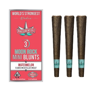 PRESIDENTIAL - Presidential Moon Rock Watermelon Mini Blunt 3-Pack 2.1g