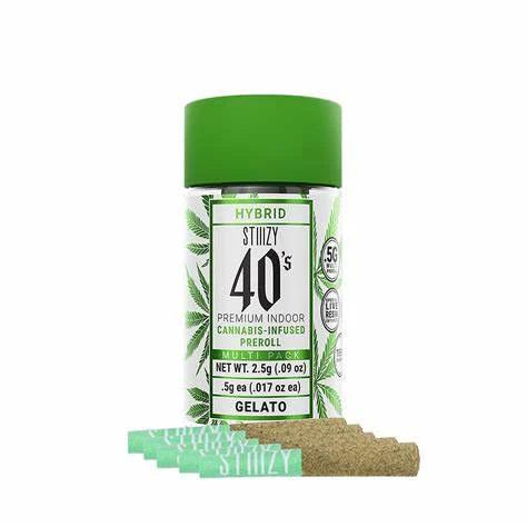 STIIIZY - Stiiizy - Gelato - 5pk 40's Pre-Rolls Main Image