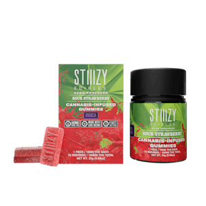STIIIZY - STIIIZY - Sour Strawberry Nano Gummie - 100mg