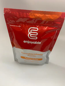 Enjoyable - Enjoyable - Peanut Butter Brownies Pouch - 110g