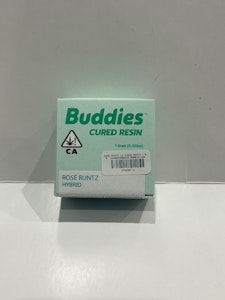 Buddies - Rose Runtz 1g Cured Resin - Buddies